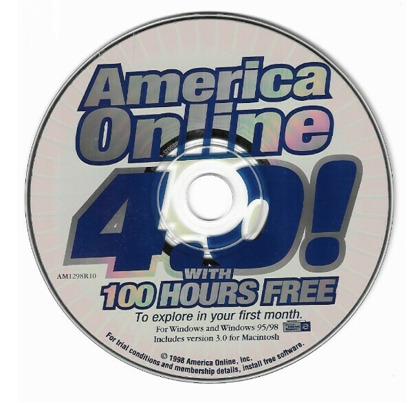 America Online / Version 4.0 | 100 Hours Free | 1998