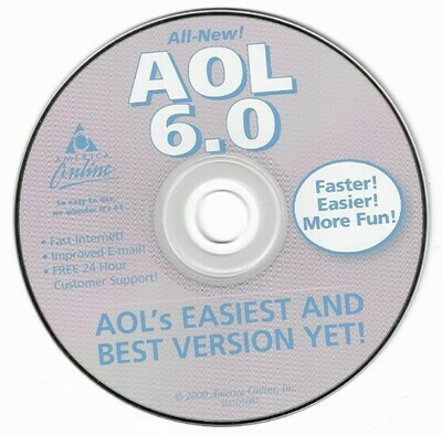 America Online / Version 6.0 | AOL&#39;s Easiest and Best Version Yet! | 2000
