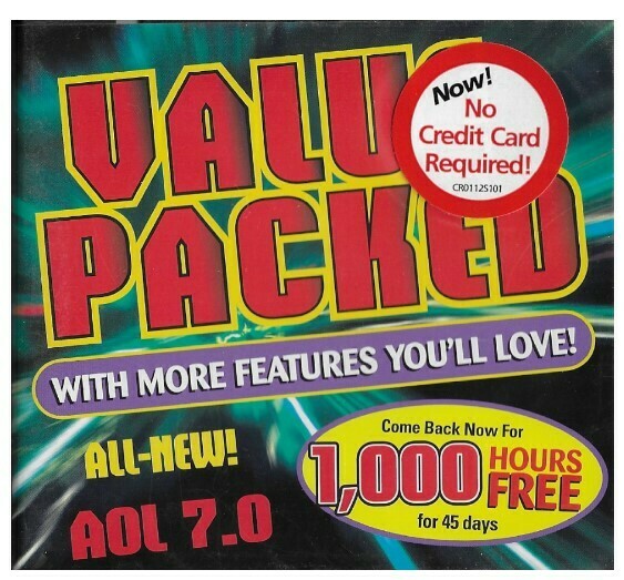 America Online / Version 7.0 | Value Packed | 2001
