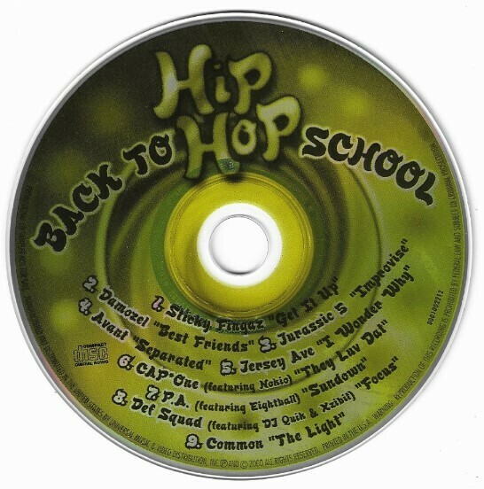 Various Artists / Back to School Hip Hop | Universal Music Group 0001002212 | Promo | 2000