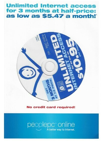 PeoplePC Online / Unlimited Internet Access | 2005