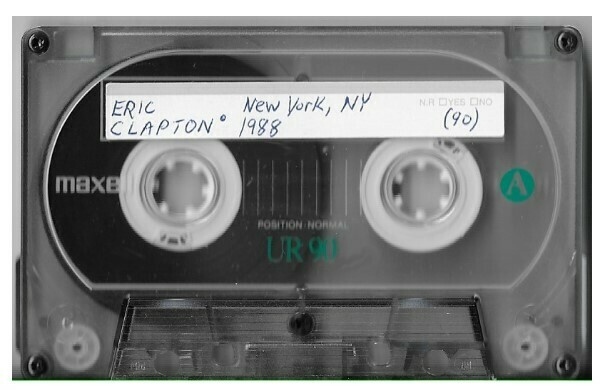 Clapton, Eric / New York, NY (Bottom Line) | October 11, 1988