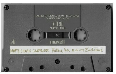 Carpenter, Mary Chapin / Ballard, WA (Backstage) | August 14, 1991