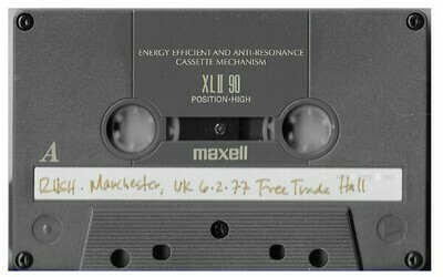 Rush / Manchester, UK (Free Trade Hall) - June 2, 1977