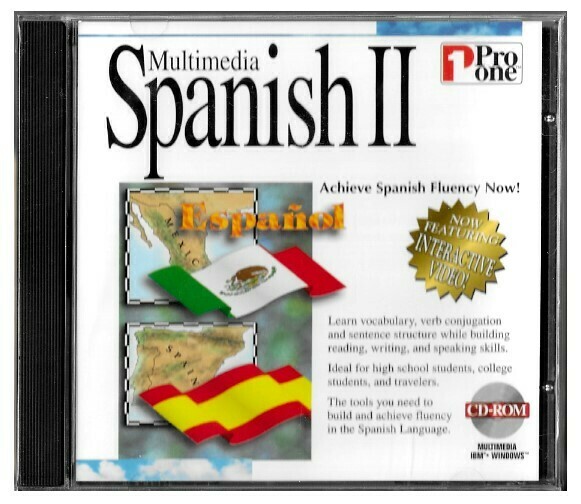 Pro One / Multimedia Spanish II | Still Sealed | 1996