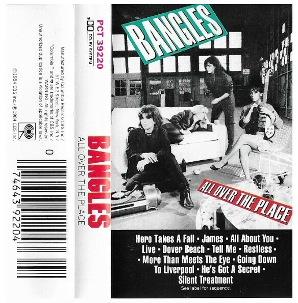 Bangles / All Over the Place | Columbia PCT-39220 | May 1984