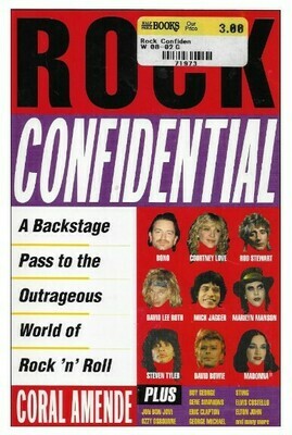 Amende, Coral / Rock Confidential | Plume | March 2000
