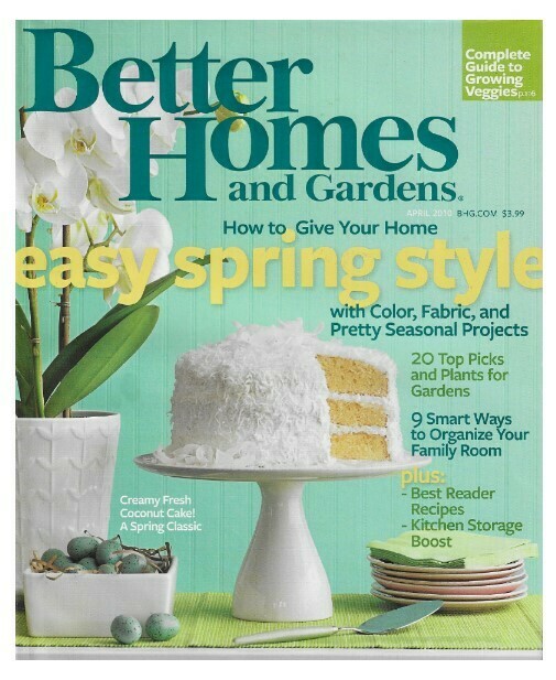Better Homes and Gardens / Easy Spring Style | April 2010
