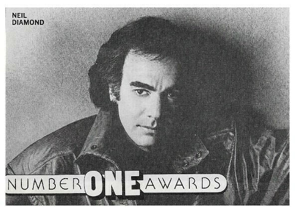 Diamond, Neil / Number One Awards | Magazine Photo | 1986