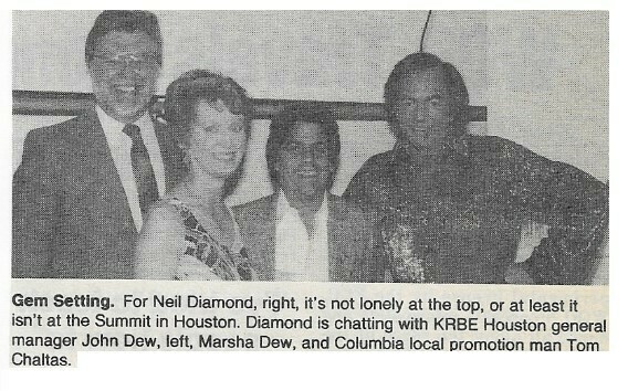 Diamond, Neil / Gem Setting | Magazine Photo | September 1986