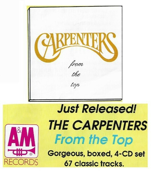 Carpenters / From the Top | Magazine Ad | 1991