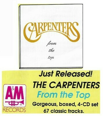 Carpenters / From the Top | Magazine Ad | 1991