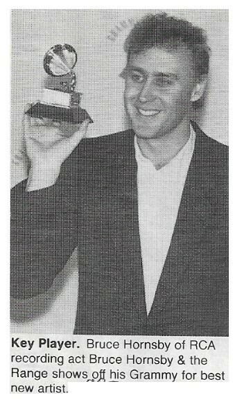 Hornsby, Bruce / Key Player | Magazine Photo | February 1987