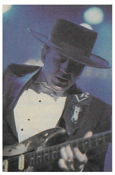 Vaughan, Stevie Ray / On Stage-George H.W. Bush Inauguration | Magazine Photo | January 1989