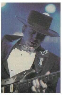 Vaughan, Stevie Ray / On Stage-George H.W. Bush Inauguration | Magazine Photo | January 1989
