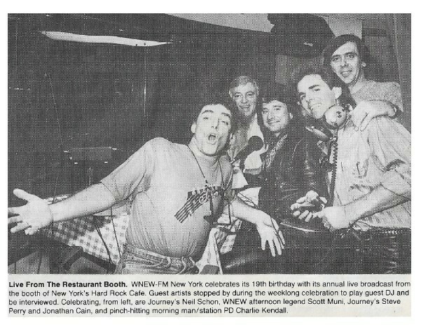 Journey / Live From the Restaurant Booth | Magazine Photo | November 1986