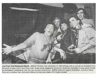 Journey / Live From the Restaurant Booth | Magazine Photo | November 1986