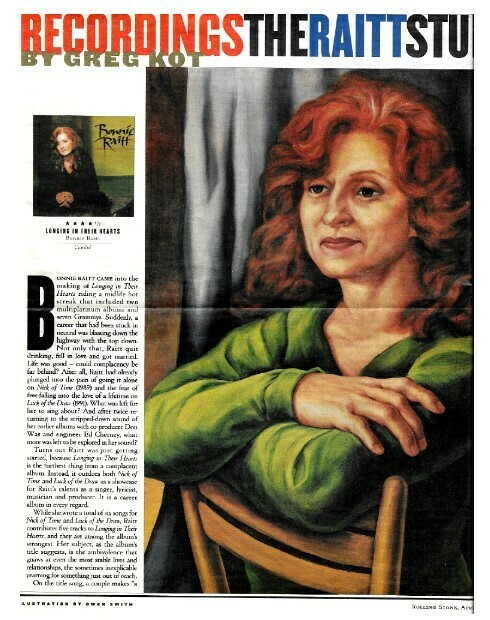 Raitt, Bonnie / Longing in Their Hearts | Magazine Review | April 1994