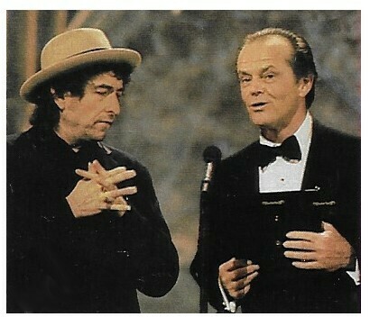 Dylan, Bob / Grammy Awards with Jack Nicholson | Magazine Photo | February 1991