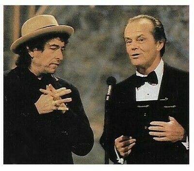 Dylan, Bob / Grammy Awards with Jack Nicholson / 1991