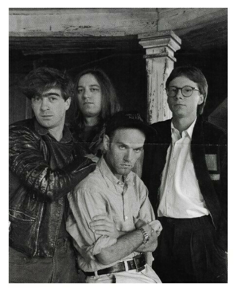 R.E.M. / Mike On Far Right-Near Old Porch | Magazine Photo