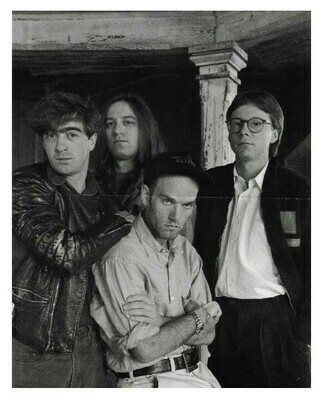R.E.M. / Mike On Far Right-Near Old Porch