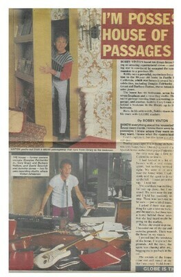Vinton, Bobby / I'm Possessed by House of Secret Passages / 1984