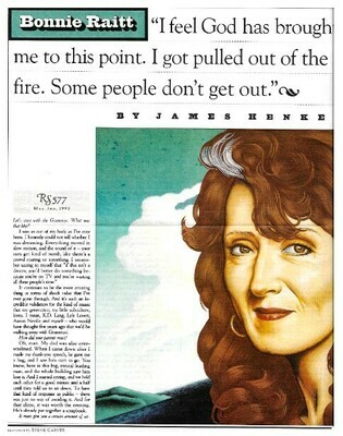 Raitt, Bonnie / Bonnie Raitt Interview / 1990