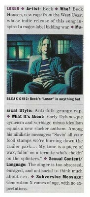 Beck / Loser / 1994