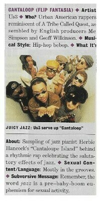 Us3 / Cantaloop (Flip Fantasia) | Magazine Review | April 1994