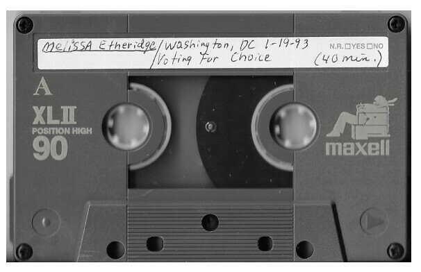 Etheridge, Melissa / Washington, DC (Voters for Choice) - January 19, 1993 | with Bonus
