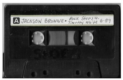 Browne, Jackson / Rock Stars with Timothy White (Radio Show) - June 1989