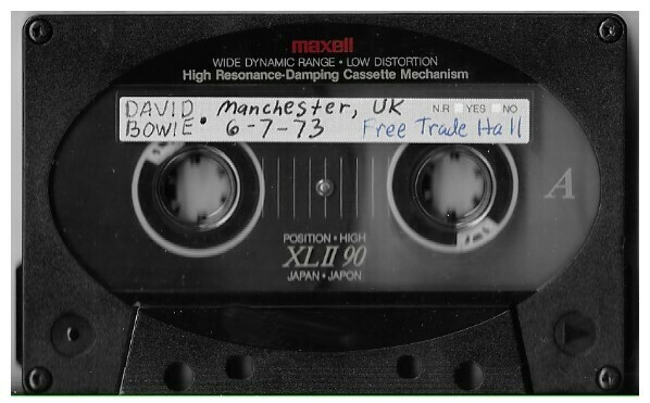 Bowie, David / Manchester, UK (Free Trade Hall) - June 7, 1973