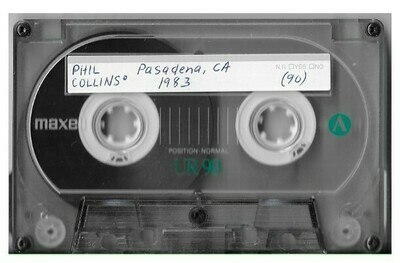 Collins, Phil / Pasadena, CA (Perkins Place) - December 19, 1982
