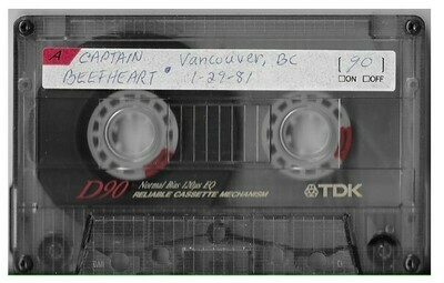 Captain Beefheart / Los Angeles, CA (Reseda Country Club) - January 29, 1981