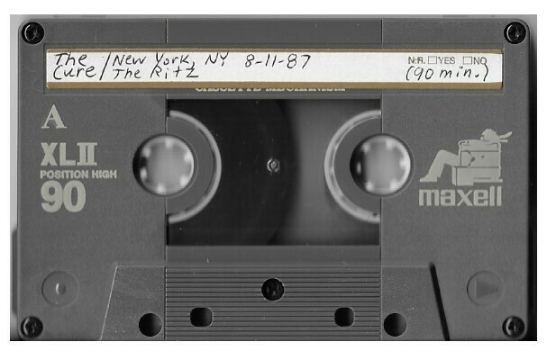 Cure, The / New York, NY (The Ritz) - August 11, 1987