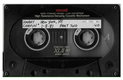 Chapin, Harry / New York, NY (The Bottom Line) - January 8, 1981 | Part 2 | with Pat Benatar Bonus