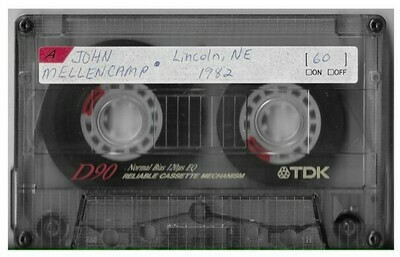 Mellencamp, John / Lincoln, NE (Pershing Center) - August 12, 1982