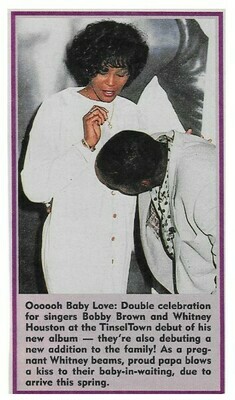 Houston, Whitney / Oooooh Baby Love | Magazine Photo | September 1992