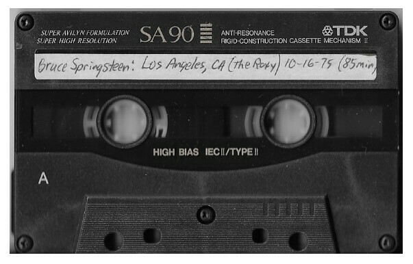 Springsteen, Bruce / Los Angeles, CA (The Roxy) - October 16, 1975