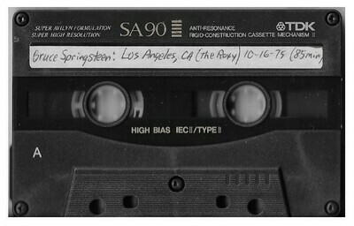 Springsteen, Bruce / Los Angeles, CA (The Roxy) - October 16, 1975