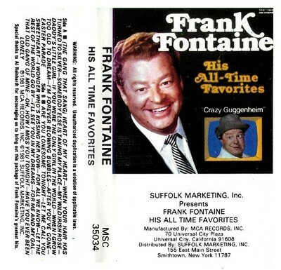 Fontaine, Frank / His All-Time Favorites | Suffolk MSC-35034 | Cassette Insert | 1981