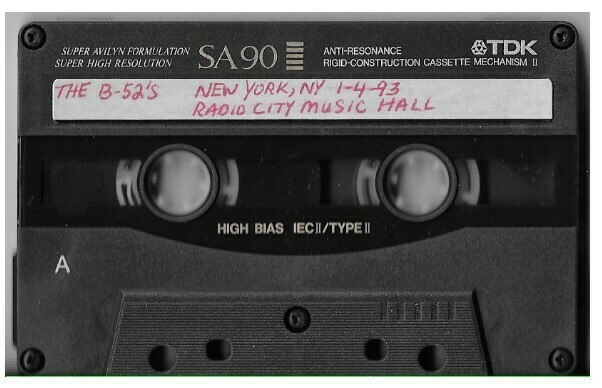 B-52&#39;s, The / New York, NY (Radio City Music Hall) - January 1993