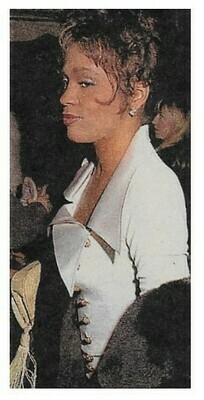Houston, Whitney / At American Music Awards-Profile | Magazine Photo | January 1995