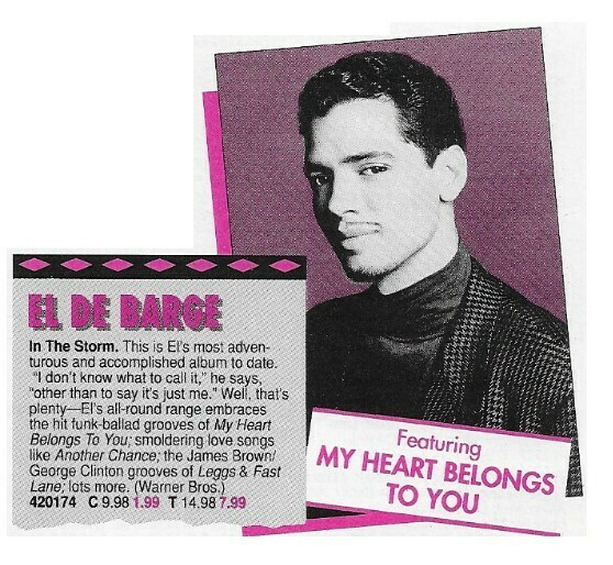 DeBarge, El / In the Storm | Magazine Ad | 1992