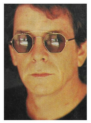 Reed, Lou / Closeup-Black Shirt-Sunglasses | Magazine Photo | 1992
