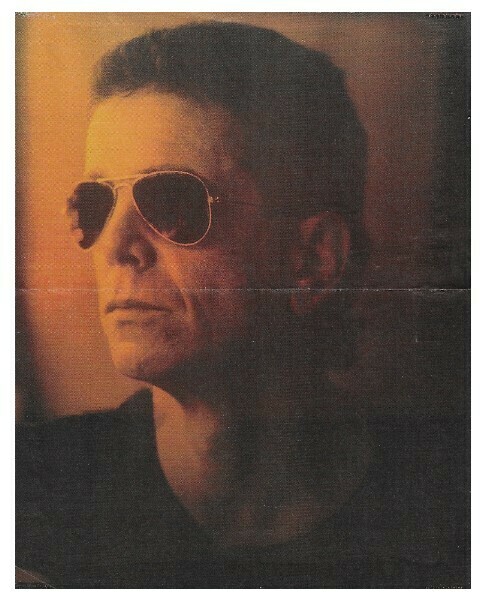 Reed, Lou / Closeup-Sunglasses-Looking to His Right | Magazine Photo | 1987