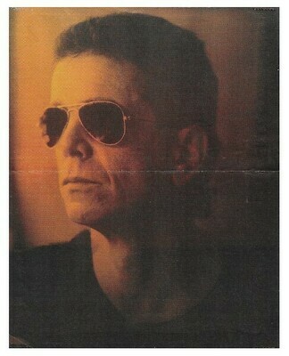 Reed, Lou / Closeup-Sunglasses-Looking to His Right | Magazine Photo | 1987