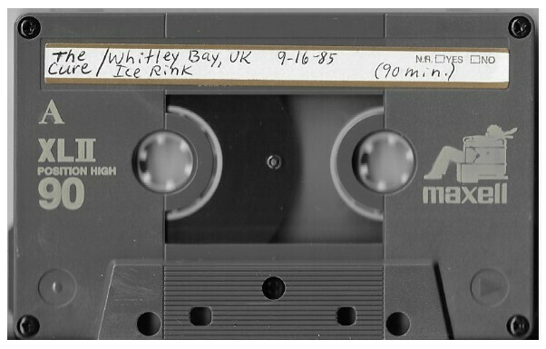 Cure, The / Whitley Bay, UK (Ice Rink) - September 16, 1985