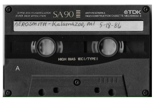 Aerosmith / Kalamazoo, MI (Wings Stadium) - May 18, 1986